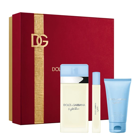 Dolce & Gabbana Light Blue EDT 100mL Kadın Parfüm Seti ürün görseli 1