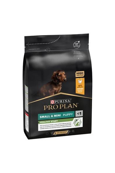Proplan Küçük Irk Tavuklu Yavru Köpek Maması 3 kg ürün görseli 1