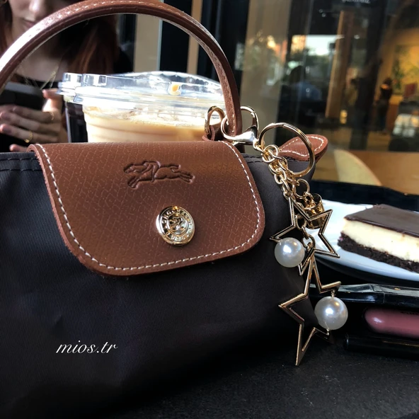 Mini Kahverengi Longchamp Çanta ürün görseli 1