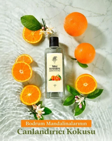 Rebul Mandarine Edc 250 Ml Kolonya - Resim 3