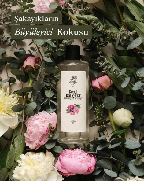 Rebul Bouquet Edc 250 Ml Kolonya - Resim 4