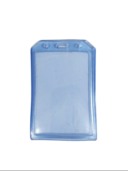 Pvc Yaka Kartlığı Yaka Kartı Kılıfı Kart Koruyucu 14x9 cm - 1 Adet ürün görseli 1