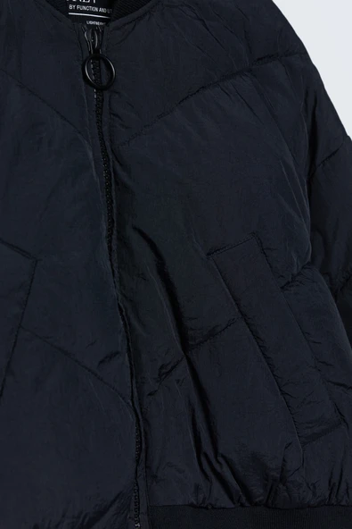 Stradivarius Şişme Bomber Ceket - Resim 7