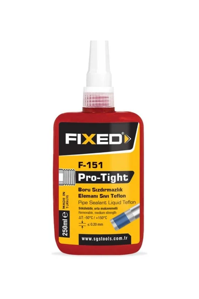 SGS Pro-Tight Boru Sızdırmazlık Elemanı Sıvı Teflon 250 ml ürün görseli 1