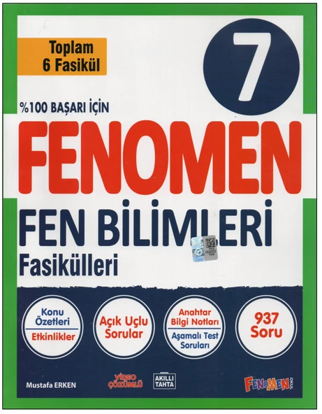 Fenomen 7.Sınıf Fen Fasikülleri ürün görseli 1