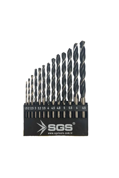 Sgs Hss Matkap Ucu Seti 13 Parça - Resim 2