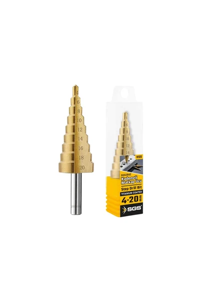 Sgs Kademeli Matkap Ucu Hss 4-20 mm ürün görseli 1