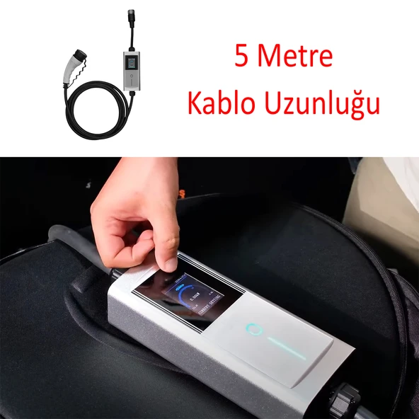 パパサル PTTAVM: Taşınabilir Elektrikli Wallbox Araç Şarj Dönüştürücüsü