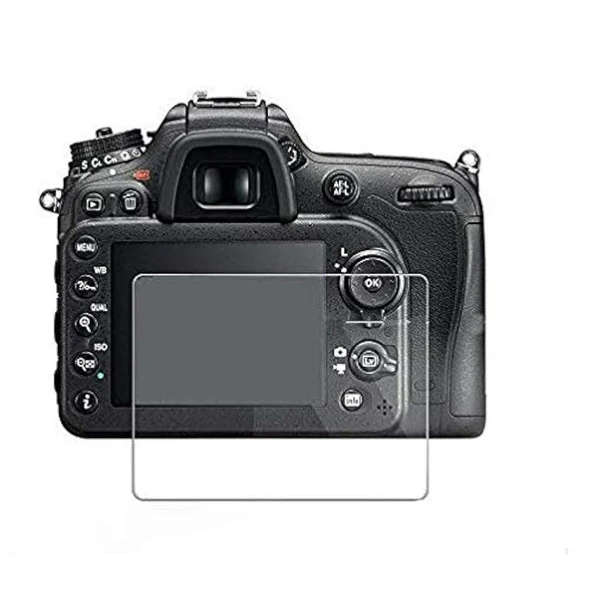 Nikon D5200 Dijital Fotoğraf Makinesi Ekran Koruyucu Uyumlu 9H Nano ürün görseli 1