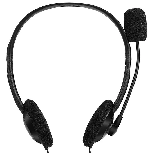 Snopy SN-T11 Onn.Go 3.5Mm Mikrofon Kontrollü Çağrı-Eğitim-Call Center Stereo Notebook-Pc Kulaklık ürün görseli 1