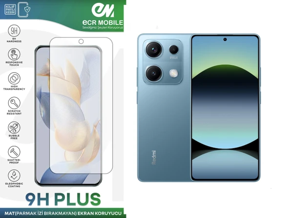 Redmi Note 14S ile Uyumlu Ekran Koruyucu MAT Parmak İzi Bırakmayan Esnek Nano Kırılmayan ürün görseli 1