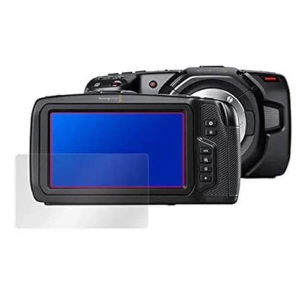 Blackmagic Pocket Cinema Camera 4k ile uyumlu Ekran Koruyucu Uyumlu 9H Nano ürün görseli 1
