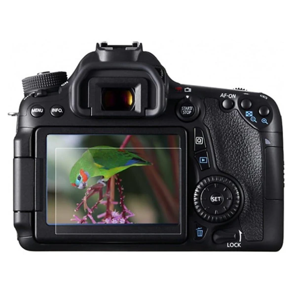 Canon EOS 700D Dijital Fotoğraf Makinesi Ekran Koruyucu Uyumlu 9H Nano ürün görseli 1