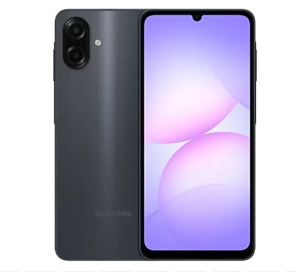 Samsung Galaxy A07 128 4 GB RAM (Samsung Türkiye Garantili) Siyah ürün görseli 1