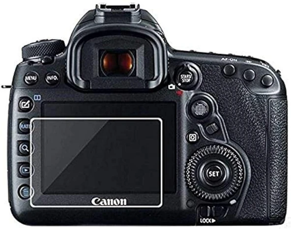 Canon EOS 77D Dijital Fotoğraf Makinesi Ekran Koruyucu Uyumlu 9H Nano ürün görseli 1