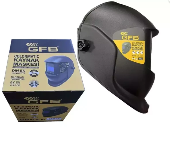 GFB 6000 Colormatik Kaynak Kafa Maskesi - Resim 3