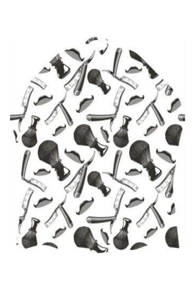 Lüx Penuar Berber Önlüğü Dijital Baskı 120x160 cm Model: 634 ürün görseli 1