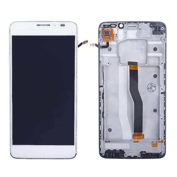 General Mobile Discovery 2 LCD Ekran Dokunmatik Çıtalı - Beyaz ürün görseli 1
