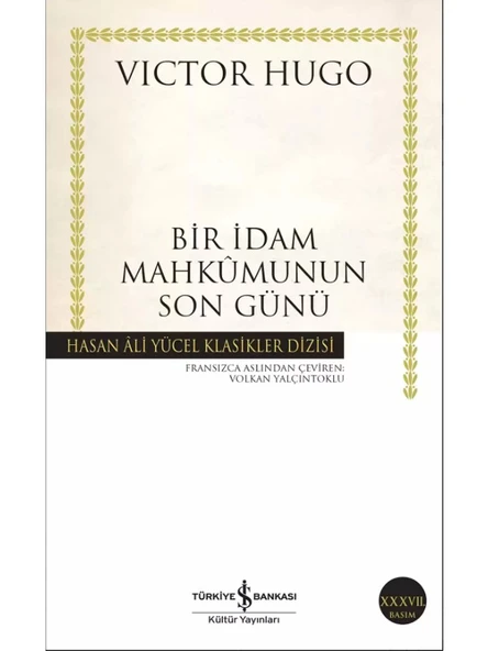 Bir İdam Mahkumunun Son Günü - Victor Hugo ürün görseli 1