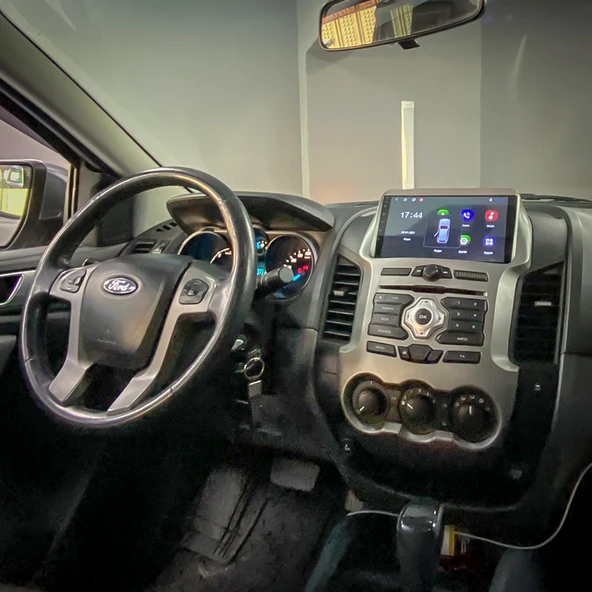 FOR-X FORD RANGER(2012-2015)-9''ANDROİD GERÇEK 2+32 GB / 4 ÇEKİRDEK 1.6Ghz / WIFI 5.0Ghz / BT 5.4-KABLOSUZ CARPLAY-HD GERİ GÖRÜŞ KAMERA HEDİYE ürün görseli 1