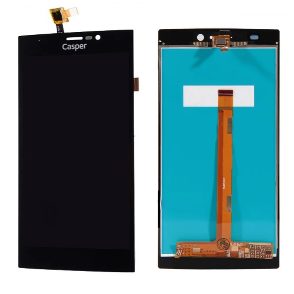 Casper VIA V6 LCD Ekran Dokunmatik (Çıtasız) - Siyah ürün görseli 1