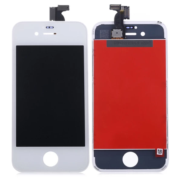 iPhone 4 LCD Ekran Dokunmatik Komple - Beyaz ürün görseli 1