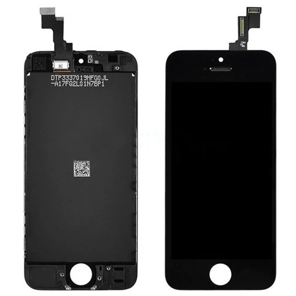 iPhone 5s LCD Ekran Dokunmatik Komple AAA - Siyah ürün görseli 1