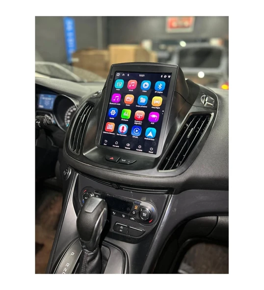FOR-X FORD KUGA TESLA(2013-2018)-9.7''ANDROİD GERÇEK 4+64 GB ram / 4 ÇEKİRDEK 1.6Ghz / WIFI 5.0Ghz / BT 5.4-KABLOSUZ CARPLAY-AHD HD GERİ GÖRÜŞ KAMERA HEDİYE ürün görseli 1