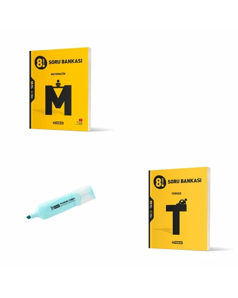 LGS 8.Sınıf Matematik Ve Türkçe Soru Bankası ürün görseli 1