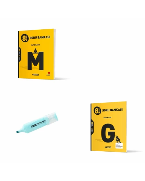 LGS 8.Sınıf Matematik Ve Geometri Soru Bankası ürün görseli 1