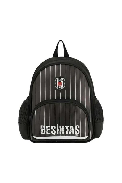 Beşiktaş Anaokul Sırt Çantası İnce Çubuk Desenli Suni Deri 253537 ürün görseli 1