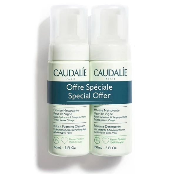 Caudalie Vinoclean Temizleme Köpüğü İkili Set 2x150 ml ürün görseli 1