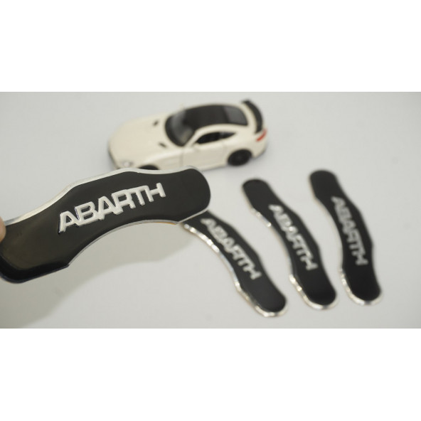 Abarth Logo Kaliper Üstü 3M 3D Metal Logo Arma Amblem Seti ürün görseli 1