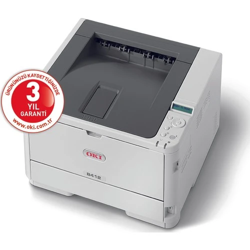 Oki B412dn Mono Laser Yazıcı (A4) ürün görseli 1