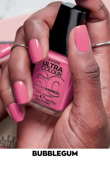 Ultra Colour Tırnak Cilası Oje 10ml  BUBBLE GUM ürün görseli 1