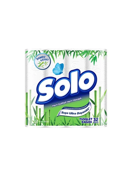 Solo Bambu Katkılı Tuvalet Kağıdı 32'li ürün görseli 1