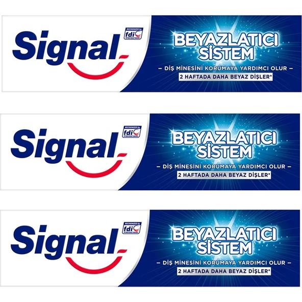 Signal Sistem 50 ml Diş Macunu 3 Adet ürün görseli 1