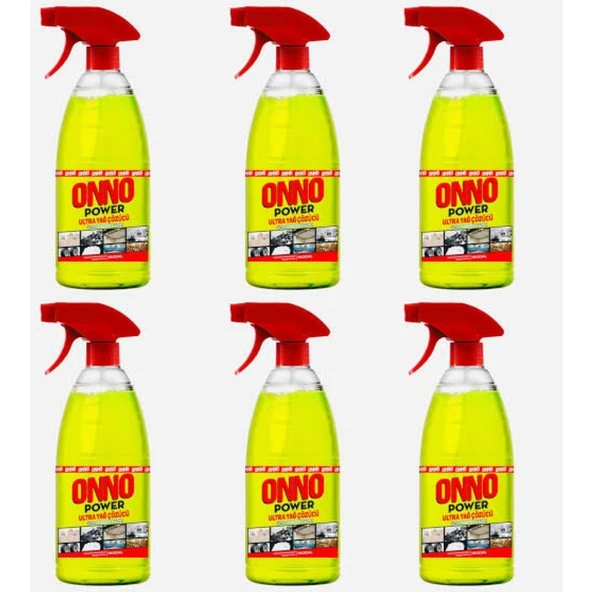 Onno Yağ Çöz - Ultra Yağ Çözücü 6 Adet x 1000 ml ürün görseli 1