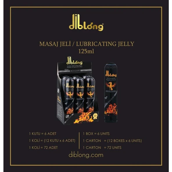 Diblong Masaj Jeli 4 Adet x 125 ml ürün görseli 1