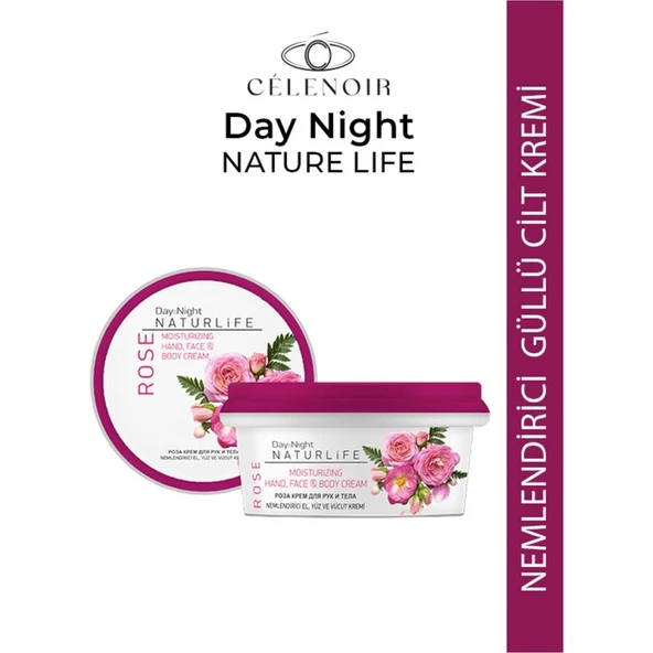 Celenoir Day & Night El ve Vücut Kremi | Gül Özlü Günlük Bakım | 50ML ürün görseli 1