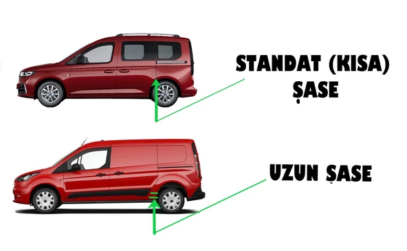 TRANSİT CONNECT UZUN ŞASE NOKTALI YAN BASAMAK 2022 2023 2024 2025 2026 2027 ürün görseli 1