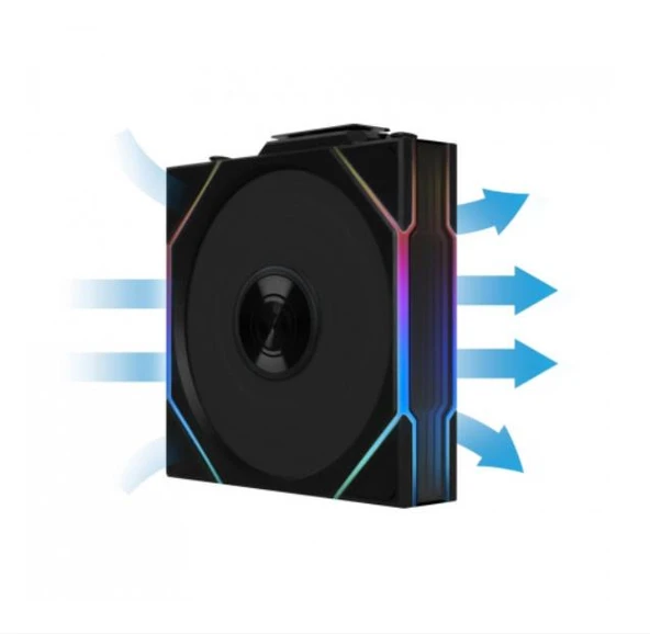 PTTAVM: Lian Li UNI FAN TL WIRELESS 3x120mm Siyah Kasa Fanı