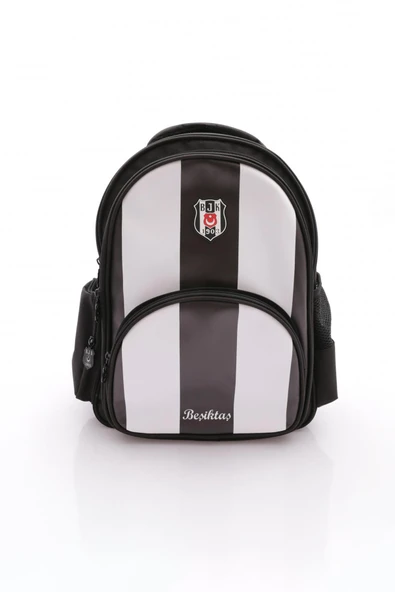 Beşiktaş Me Team Çubuklu Suni Deri Okul Çantası ürün görseli 1