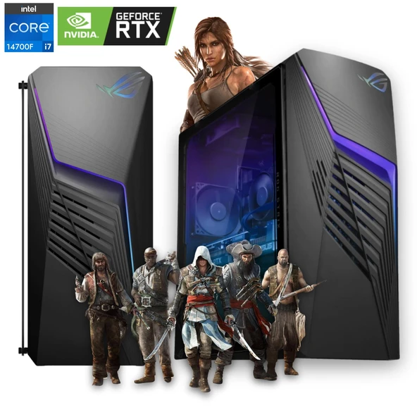 ASUS STRIX G13CHR İ7-14700F ATL2 32 GB DDR5 2TB SSD RTX 4060 W11PRO MASAÜSTÜ BİLGİSAYAR ürün görseli 1