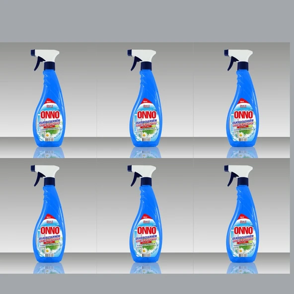 Onno Cam Temizleyici 6 Adet x 500 ml ürün görseli 1