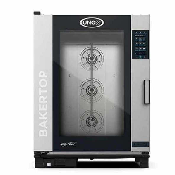 Unox BakerTop Plus Kombi Fırın (10-40x60 tepsi kapasiteli)-Gazlı - XEBC-10EU-GPR ürün görseli 1