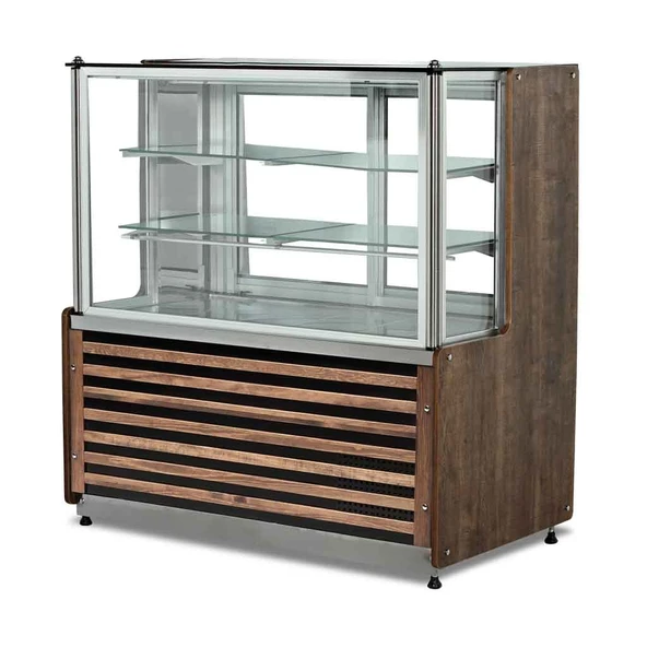 Empero EMP.DT.100.S Neptün Dik Tip Pasta Teşhir Vitrini (soğutmalı) 100x75x125 ürün görseli 1