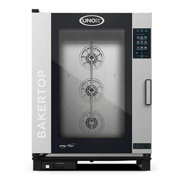 Unox BakerTop Plus Kombi Fırın (16-40x60 tepsi kapasiteli)-Gazlı -XEBL-16EU-GPRS ürün görseli 1
