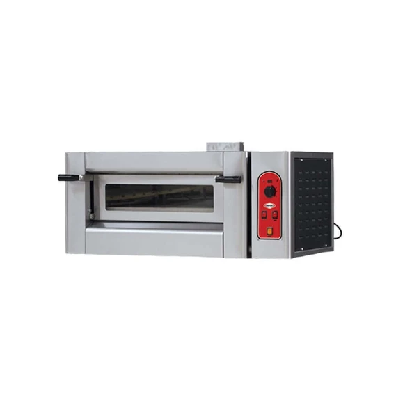 Empero EMP.6G Pizza Fırını Tek Katlı Gazlı 6 x 30 cm pizza kapasiteli - Doğalgazlı ürün görseli 1