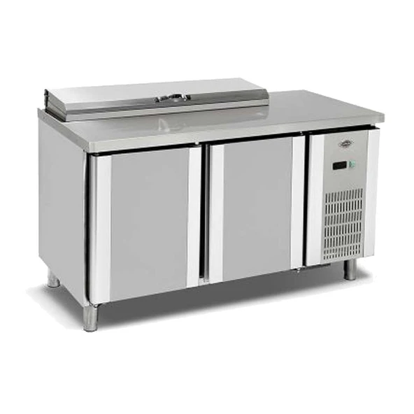 Empero EMP.150.70.01-PSO Pizza ve Salata Buzdolabı 2 Kapılı 300 L ürün görseli 1